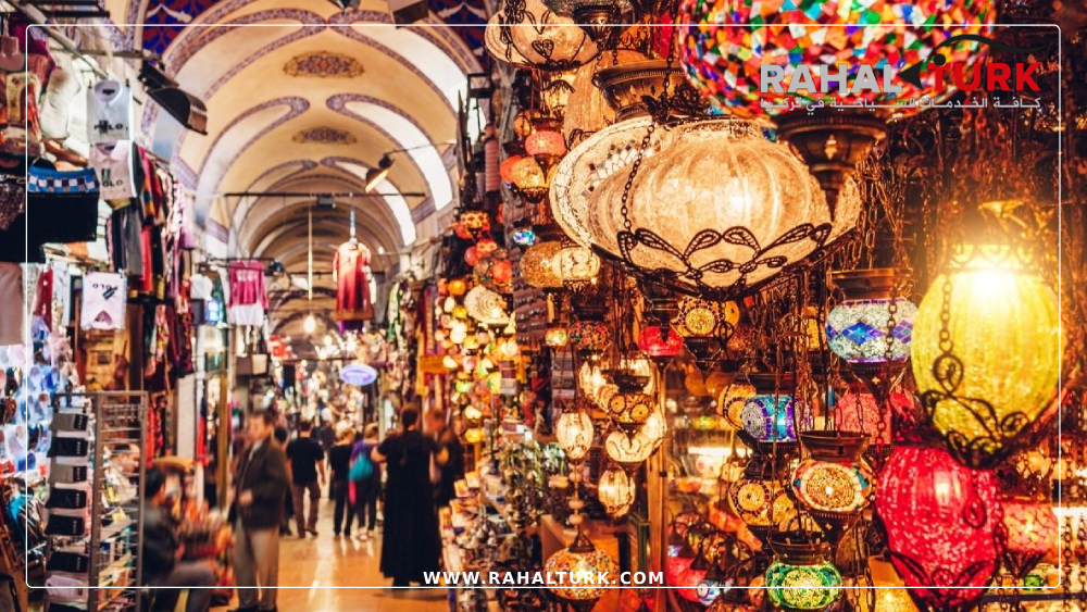 موقع-البازار-الكبير-وأهميته-في-السياحة-في-إسطنبول السياحة في البازار الكبير في إسطنبول: دليل شامل للزيارة